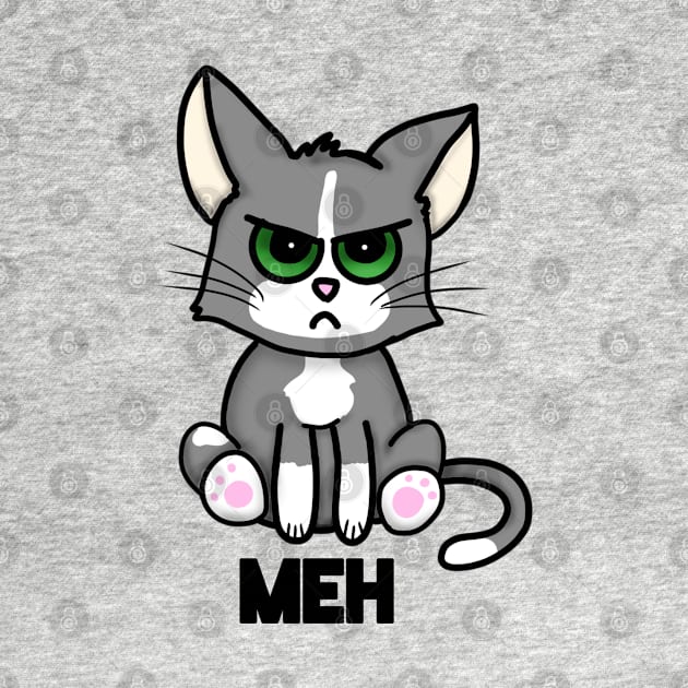 Meh Cat (Large Design) by Aeriskate